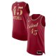 Men's Cleveland Cavaliers #45 Donovan Mitchell Nike Wine 2023/24 City Edition Jersey