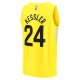 Youth Utah Jazz Walker Kessler Fanatics Yellow Fast Break Player Jersey - Icon Edition