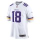 Men's Minnesota Vikings Justin Jefferson Nike White Game Player Jersey