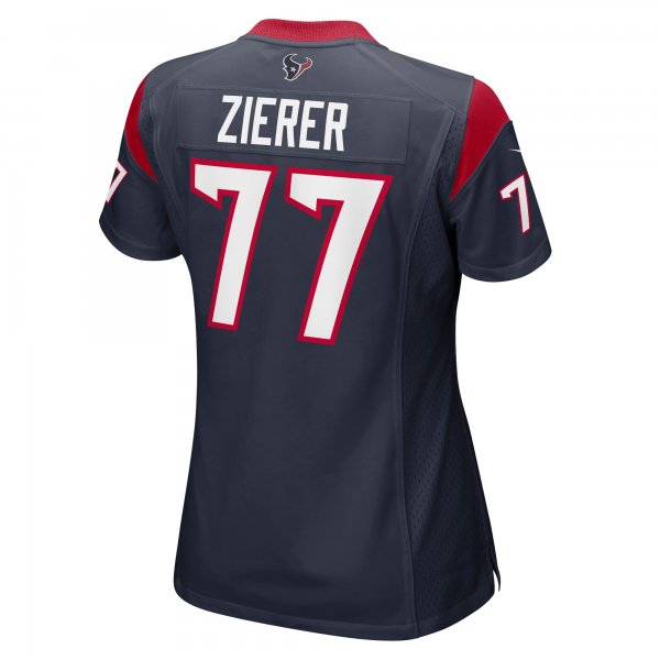 Women's Houston Texans Kilian Zierer Nike Navy Team Game Jersey