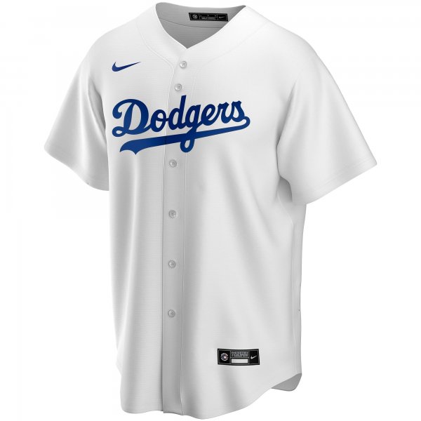 Men's Los Angeles Dodgers Nike White Home Replica Custom Jersey