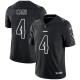 Nike Las Vegas Raiders #4 Derek Carr Black Men's Stitched NFL Limited Rush Impact Jersey