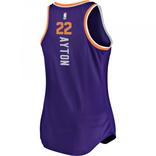 Women's Phoenix Suns Deandre Ayton Fanatics Purple Fast Break Tank Jersey - Icon Edition