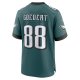 Men's Philadelphia Eagles Dallas Goedert Nike Midnight Green Team Game Jersey