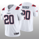 New England Patriots White 2020 NFL Draft Vapor Limited Jersey #20 Kyle Dugger Men's Jersey