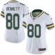 Nike Green Bay Packers #80 Martellus Bennett White Women's Stitched NFL Vapor Untouchable Limited Jersey