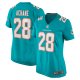 Women's Miami Dolphins Devon Achane Nike Aqua Player Game Jersey