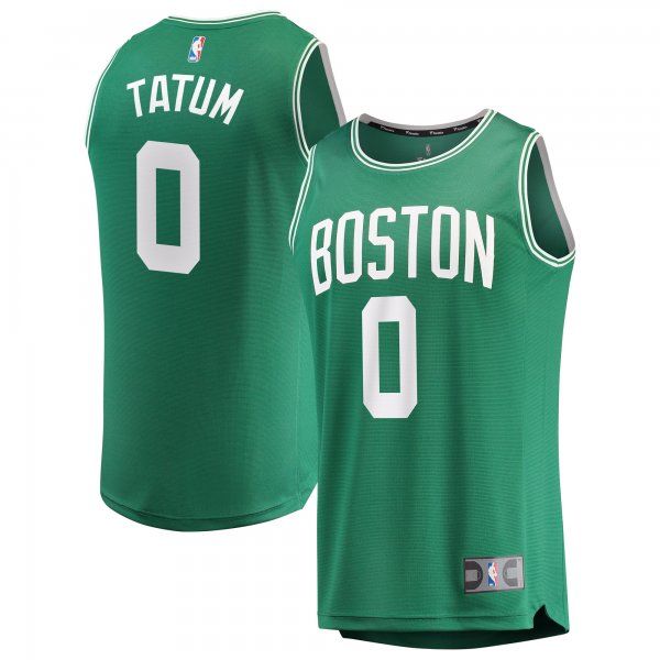 Youth Boston Celtics Jayson Tatum Fanatics Kelly Green Fast Break Player Jersey - Icon Edition