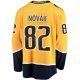 Men's Nashville Predators Tommy Novak Fanatics Gold Home Breakaway Jersey