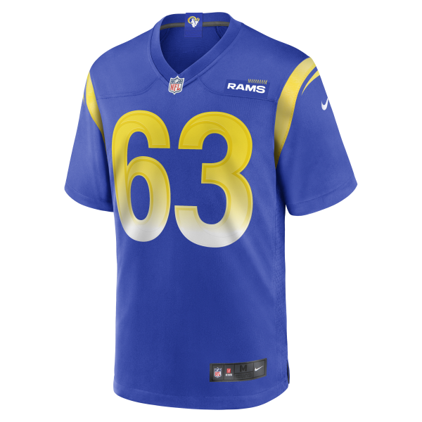 Men's Los Angeles Rams Grant Miller Nike Royal  Game Jersey