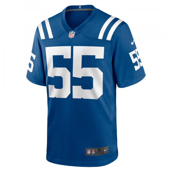 Men's Indianapolis Colts Isaiah Land Nike  Royal Team Game Jersey