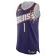 Men's Phoenix Suns Devin Booker Nike Purple Jersey - Icon Edition