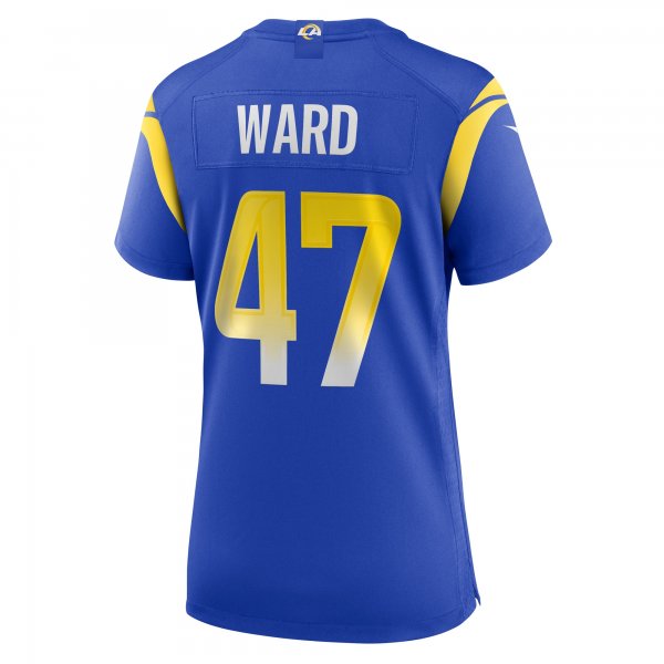 Women's Los Angeles Rams Alex Ward Nike Royal Home Game Jersey