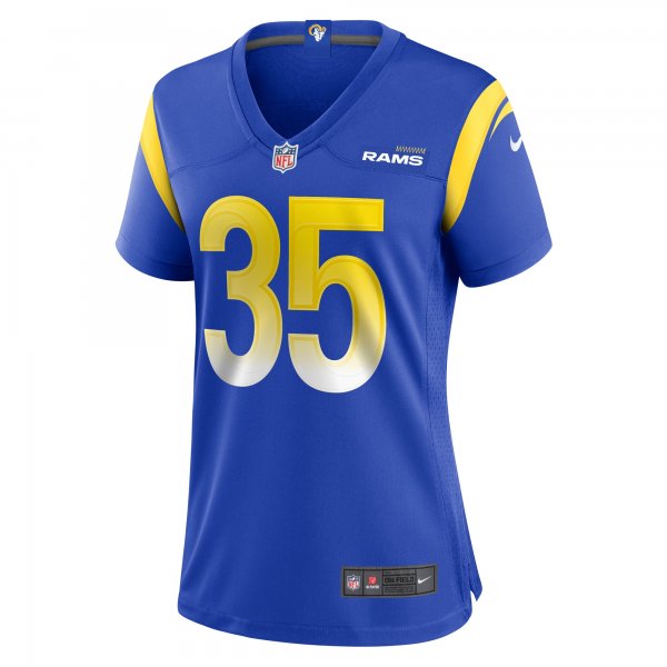 Women's Los Angeles Rams Jake Hummel Nike Royal Game Player Jersey