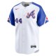 Men's Atlanta Braves Hank Aaron Nike White City Connect Retired Player Jersey