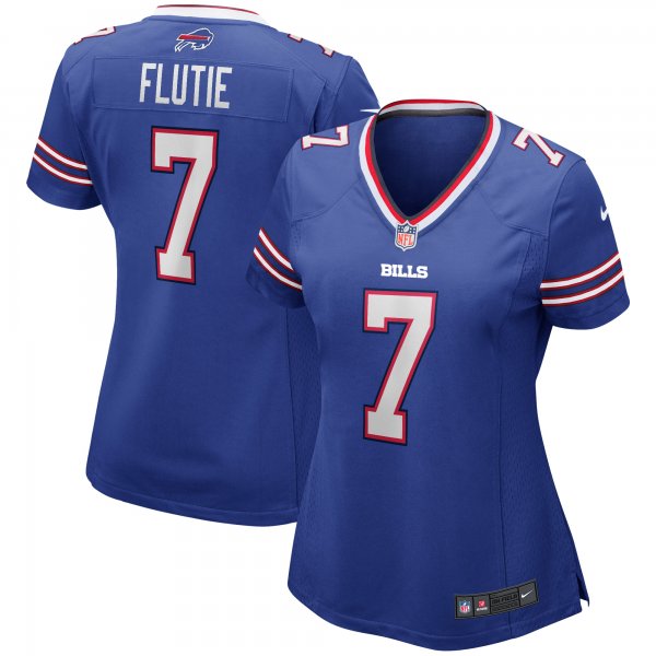 Women's Buffalo Bills Doug Flutie Nike Royal Game Retired Player Jersey