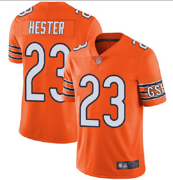 Men's Devin Hester #23 Chicago Bears Orange Alternate Limited Football Vapor Untouchable Jersey