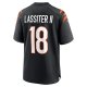 Men's Cincinnati Bengals Kwamie Lassiter II Nike Black Game Player Jersey