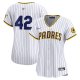 Women's San Diego Padres  Nike White 2024 Jackie Robinson Day Home Limited Jersey