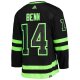 Men's Dallas Stars Jamie Benn adidas Black Alternate Primegreen Player Jersey