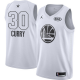 Men's Jordan Brand State Warriors #30 Stephen Curry White Swingman 2018 All-Star Game NBA Jersey