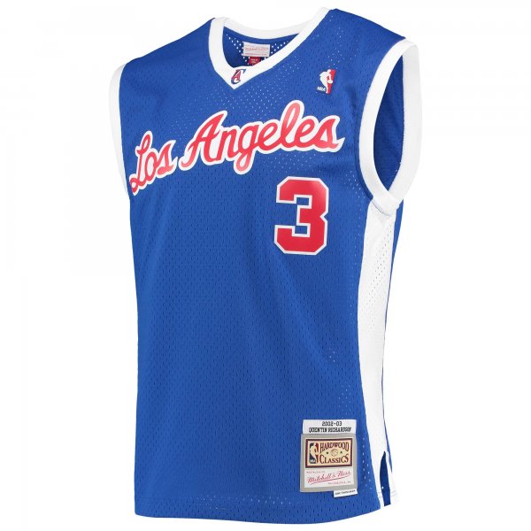 Men's LA Clippers Quentin Richardson Mitchell & Ness Royal 2001/02 Hardwood Classics Swingman Jersey