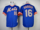 Mitchell And Ness 1983 New York Mets #16 Dwight Gooden Blue Throwback Stitched MLB Jersey