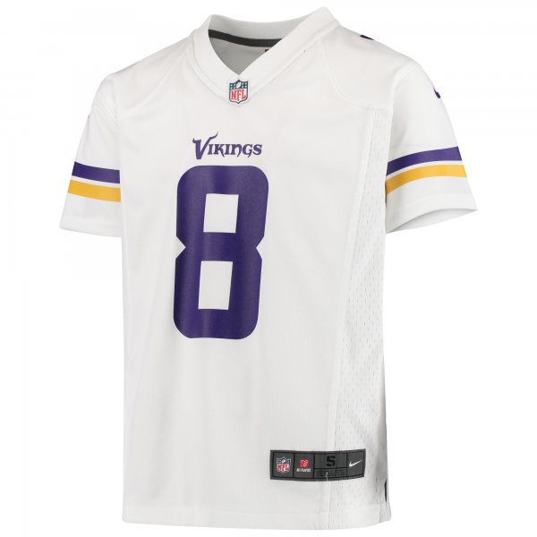 Youth Minnesota Vikings Kirk Cousins Nike White Game Jersey