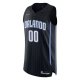 Men's Orlando Magic Nike Black 2021/22 Diamond Custom Jersey - Icon Edition