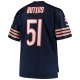 Men's Chicago Bears Dick Butkus Mitchell & Ness Navy Big & Tall 1966 Retired Player Replica Jersey