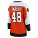 Women's Philadelphia Flyers Morgan Frost Fanatics Orange Home Breakaway Player Jersey