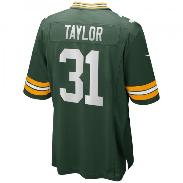 Men's Green Bay Packers Jim Taylor Nike Green Game Retired Player Jersey