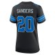 Women's Detroit Lions Barry Sanders Nike Black 2nd Alternate Retired Player Game Jersey