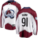 Men's Colorado Avalanche #91 Nazem Kadri Breakaway Away White NHL Jersey