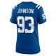 Women's Indianapolis Colts Eric Johnson Nike Royal Player Game Jersey