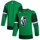 Men's Vegas Golden Knights  adidas Kelly Green 2023 St. Patrick's Day Primegreen Jersey