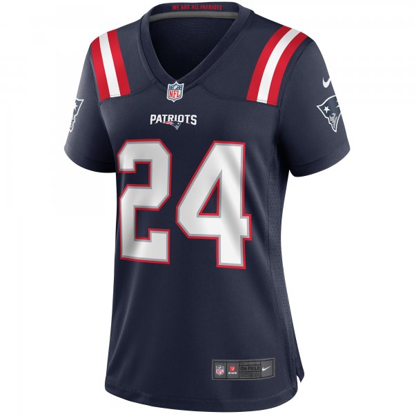 Women's New England Patriots Ty Law Nike Navy Game Retired Player Jersey