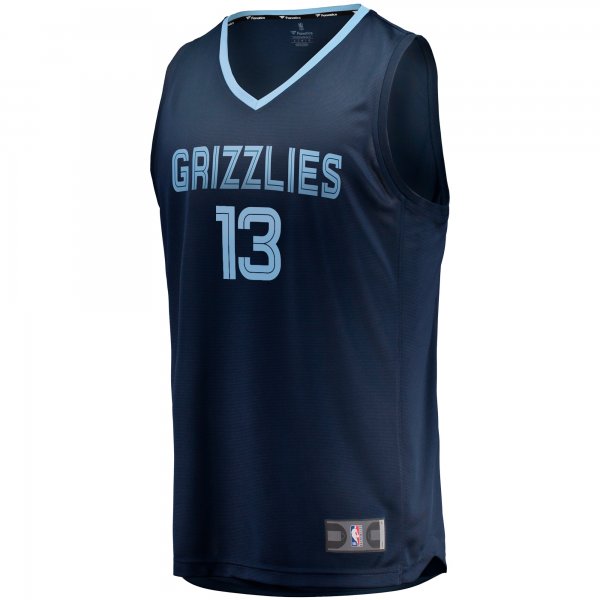 Men's Memphis Grizzlies Jaren Jackson Jr. Fanatics Navy Fast Break Replica Jersey - Icon Edition