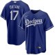 Men's Los Angeles Dodgers #17 Shohei Ohtani Royal MLB Cool Base Jersey