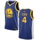 Men's Golden State Warriors #4 Quinn Cook Blue 2019 Finals Bound Nike Swingman Icon Edition NBA Jersey