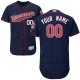 Minnesota Twins Navy Men's Customized Flex Base MLB Jersey