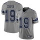 Dallas Cowboys #19 Amari Cooper Gray Men's Stitched NFL Limited Inverted Legend Jersey