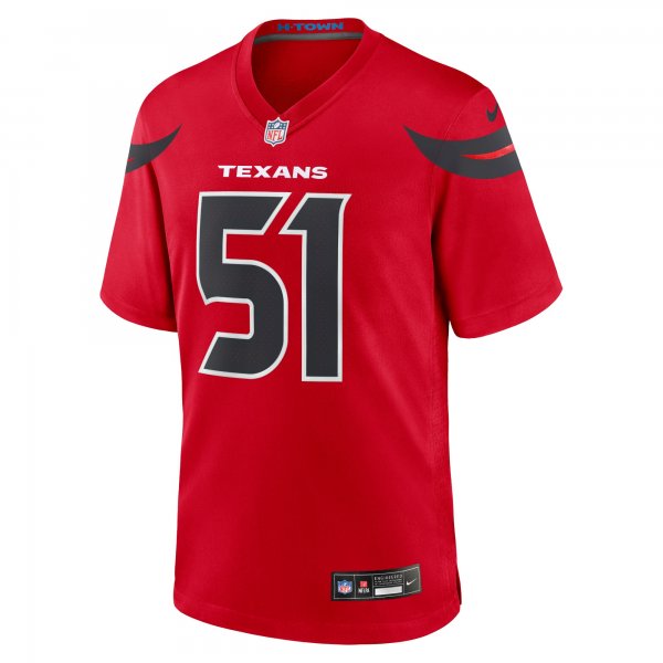 Men's Houston Texans Will Anderson Jr. Nike Red Alternate Game Jersey