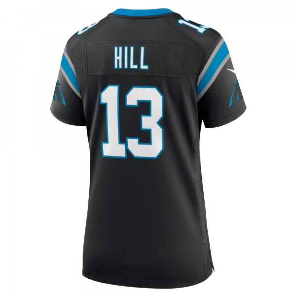 Women's Carolina Panthers Troy Hill Nike  Black Team Game Jersey