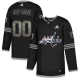 Men's Adidas Capitals Personalized Black_1 Classic NHL Jersey