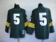 Mitchell And Ness Green Bay Packers #5 Paul Hornung Green Stitched Throwback NFL Jersey