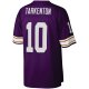 Men's Minnesota Vikings Fran Tarkenton Mitchell & Ness Purple Legacy Replica Jersey