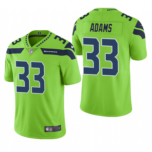 Seattle Seahawks Jamal Adams Green Color Rush Limited Jersey