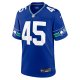 Men's Seattle Seahawks Kenny Easley Nike Royal Throwback Retired Player Game Jersey