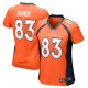 Women's Denver Broncos Michael Bandy Nike  Orange Team Game Jersey